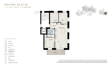 Visual presentation of the listing