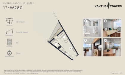 Visual presentation of the listing