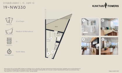 Visual presentation of the listing