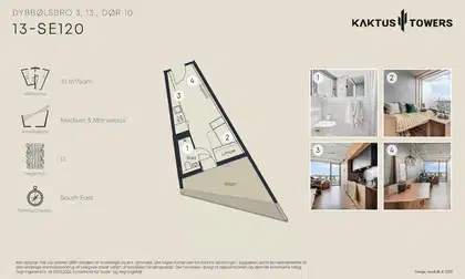 Visual presentation of the listing