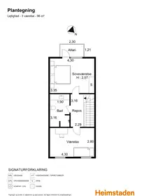 Visual presentation of the listing