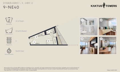 Visual presentation of the listing
