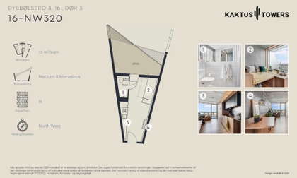 Visual presentation of the listing