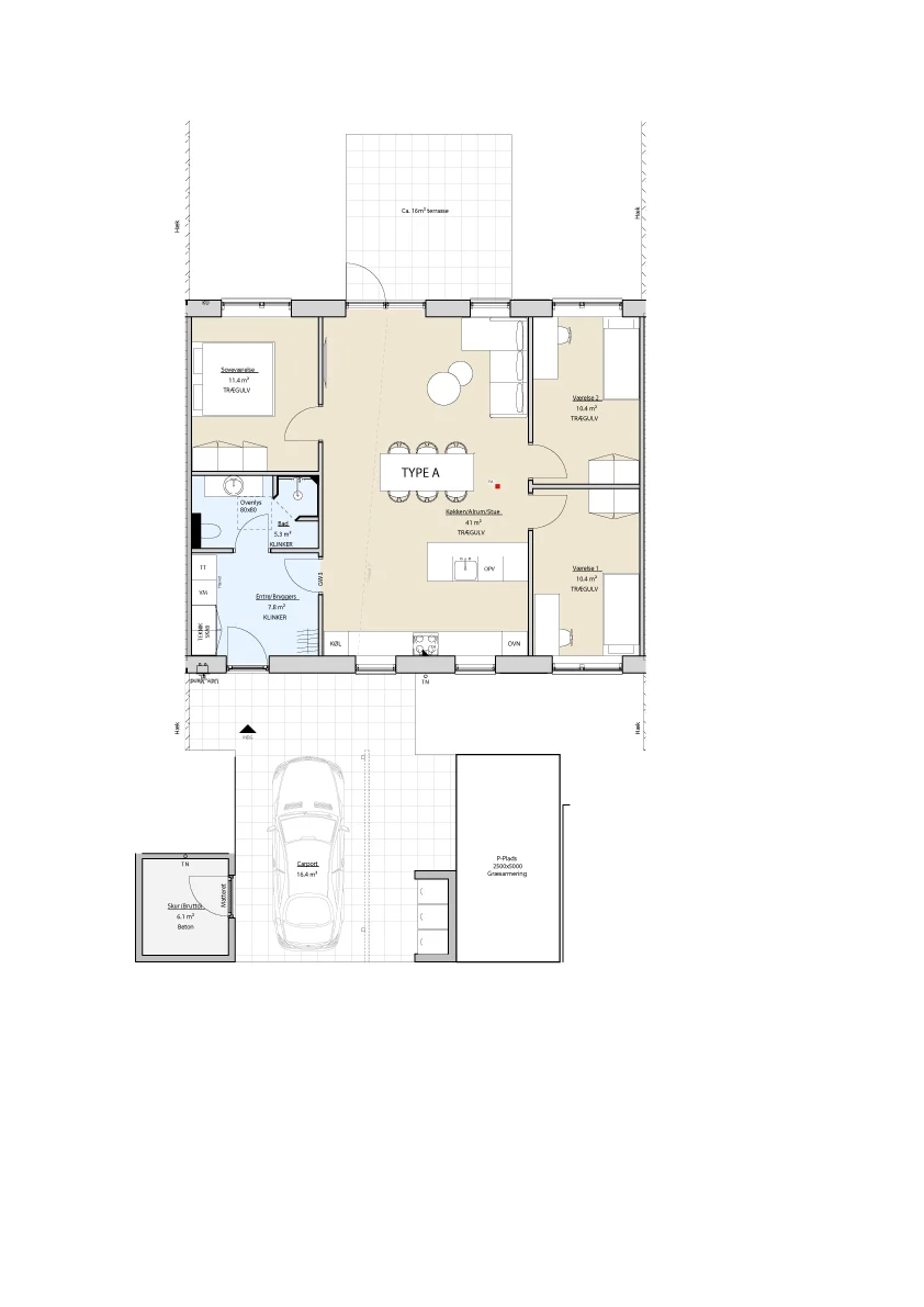 Visual presentation of the listing
