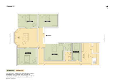 Visual presentation of the listing