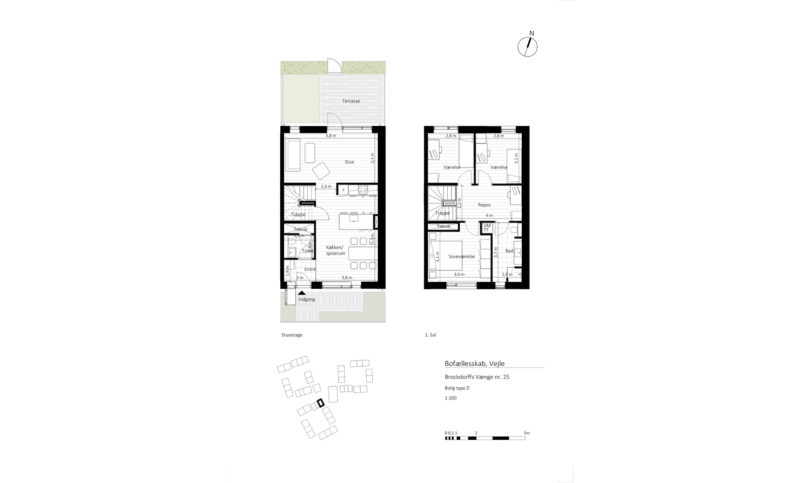 Visual presentation of the listing