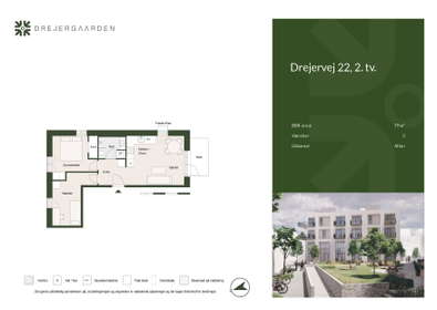 Visual presentation of the listing