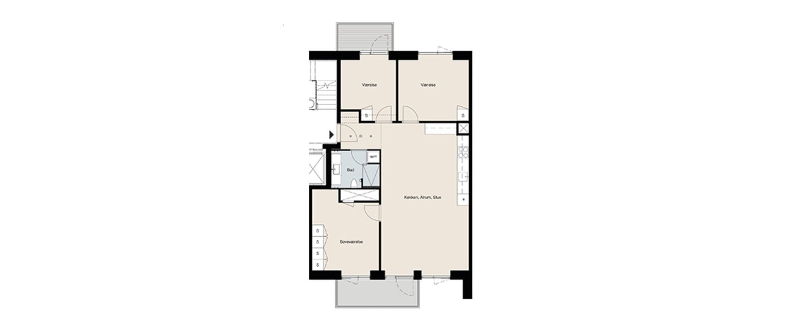 Visual presentation of the listing