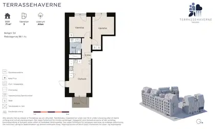 Visual presentation of the listing