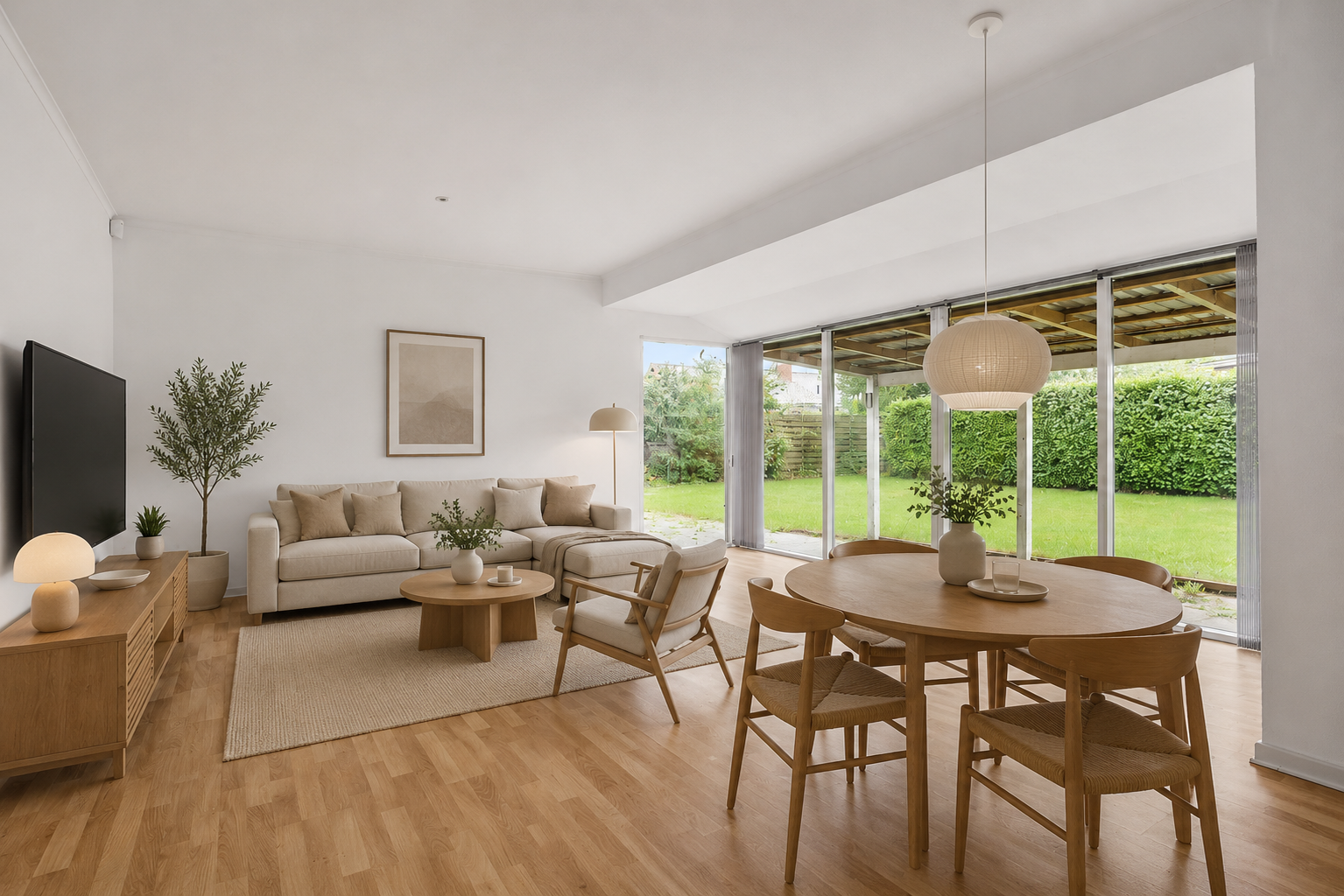 Visual presentation of the listing