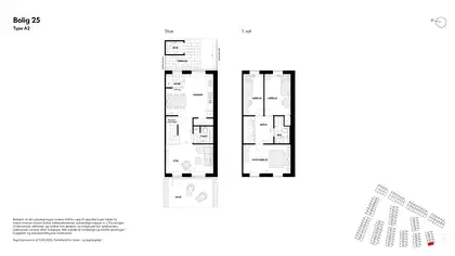 Visual presentation of the listing