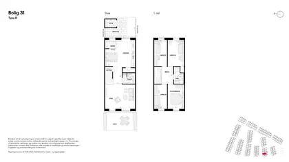 Visual presentation of the listing