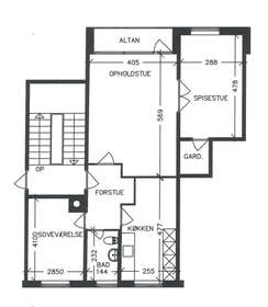Visual presentation of the listing