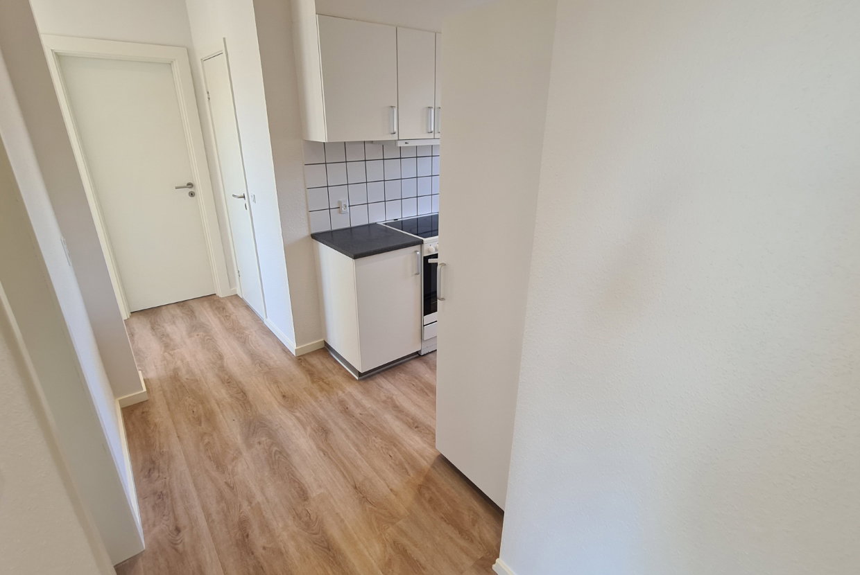 apartment Newly renovated 3-room apartment with laundry facilities and parking