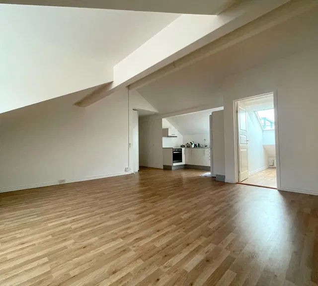 apartment Bright 2-room apartment in Hjørring with roof terrace