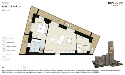 Visual presentation of the listing