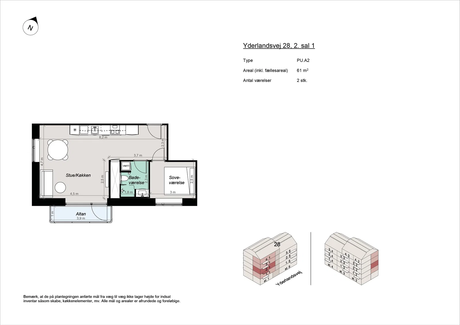 apartment The New Building 2-Room Apartment Near Amager Strandpark