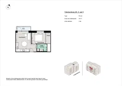 Visual presentation of the listing