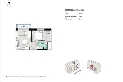 Visual presentation of the listing