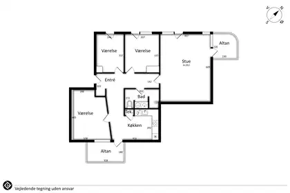 Visual presentation of the listing