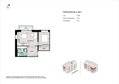 Visual presentation of the listing
