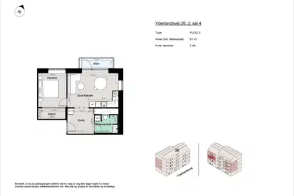 Visual presentation of the listing