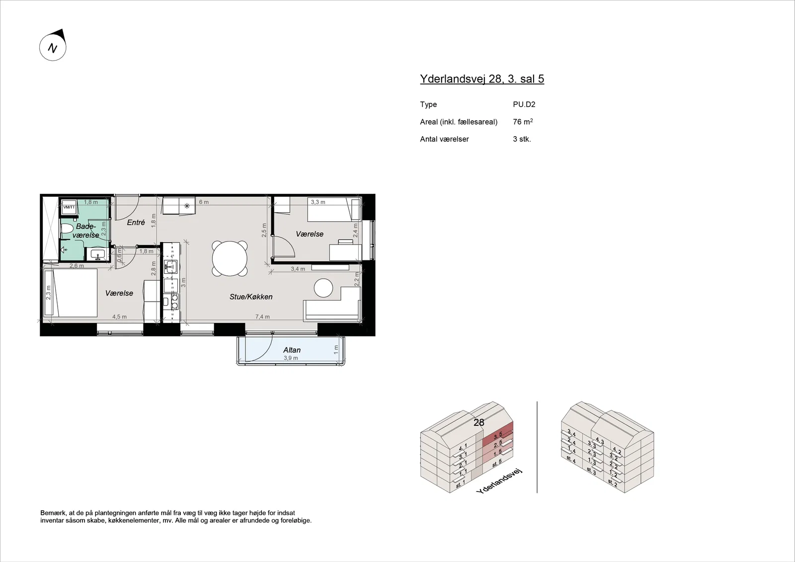 apartment Newly built housing project close to Amager Strandpark