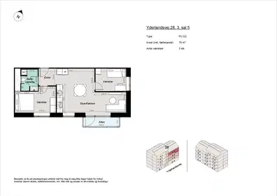 Visual presentation of the listing