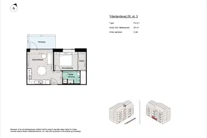 Visual presentation of the listing