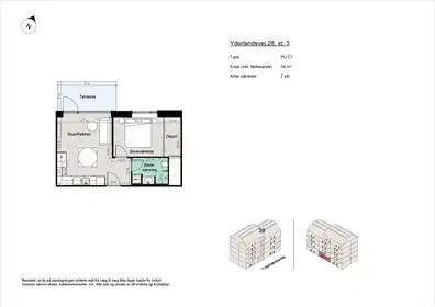 Visual presentation of the listing