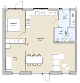 Visual presentation of the listing