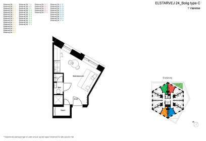 Visual presentation of the listing