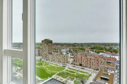 apartment Bright 1-room apartment with a view and communal facilities