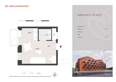 Visual presentation of the listing