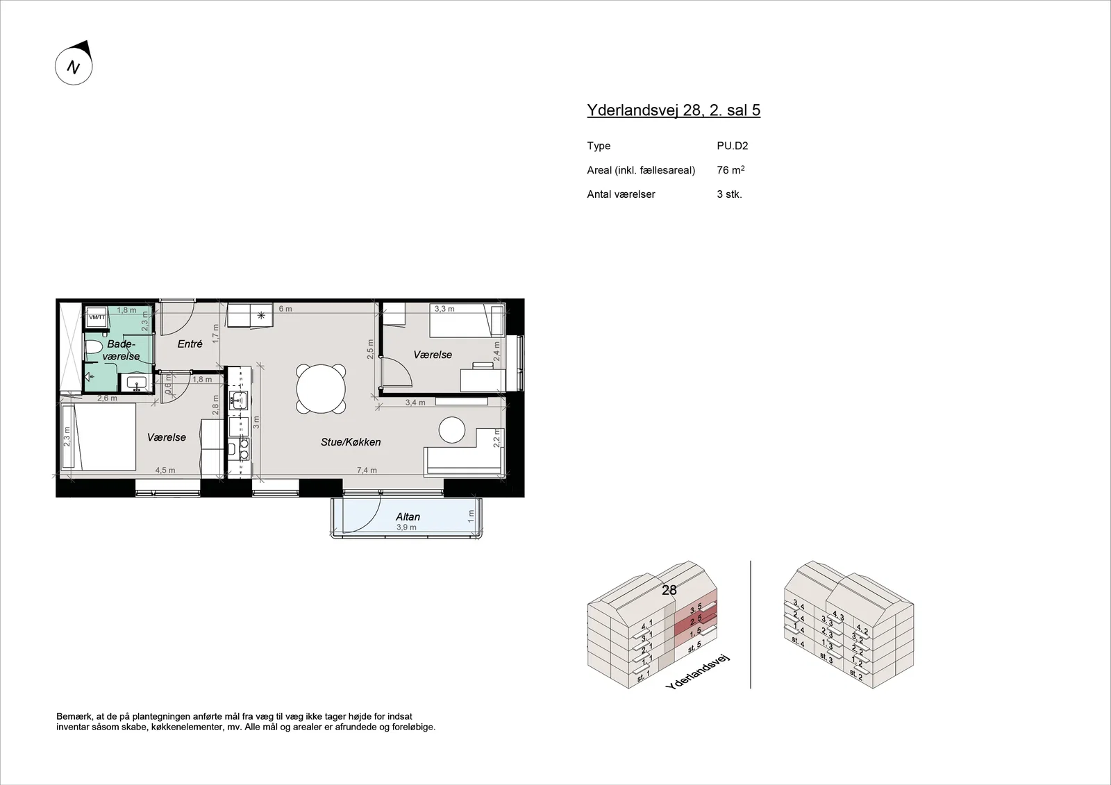 apartment Newly built housing project close to Amager Strandpark
