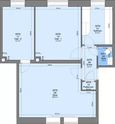 apartment Dejlig familiebolig i 8900 Randers C
