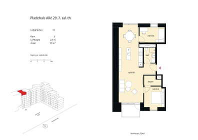 Visual presentation of the listing