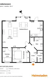 Visual presentation of the listing