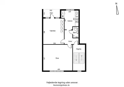 Visual presentation of the listing