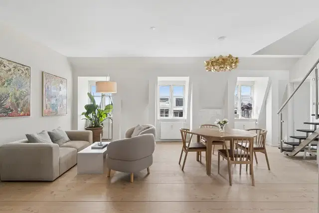apartment Eksklusiv lejlighed med skøn tagterrasse og havudsigt