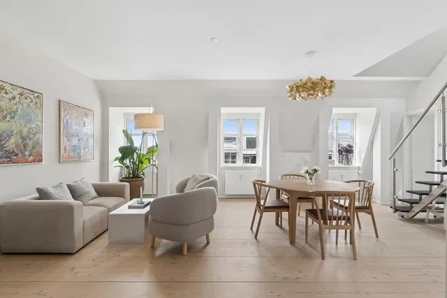 apartment Eksklusiv lejlighed med skøn tagterrasse og havudsigt