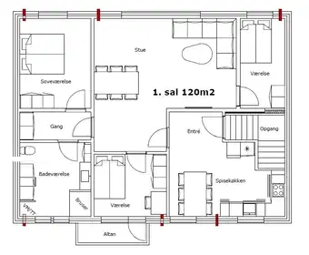 Visual presentation of the listing