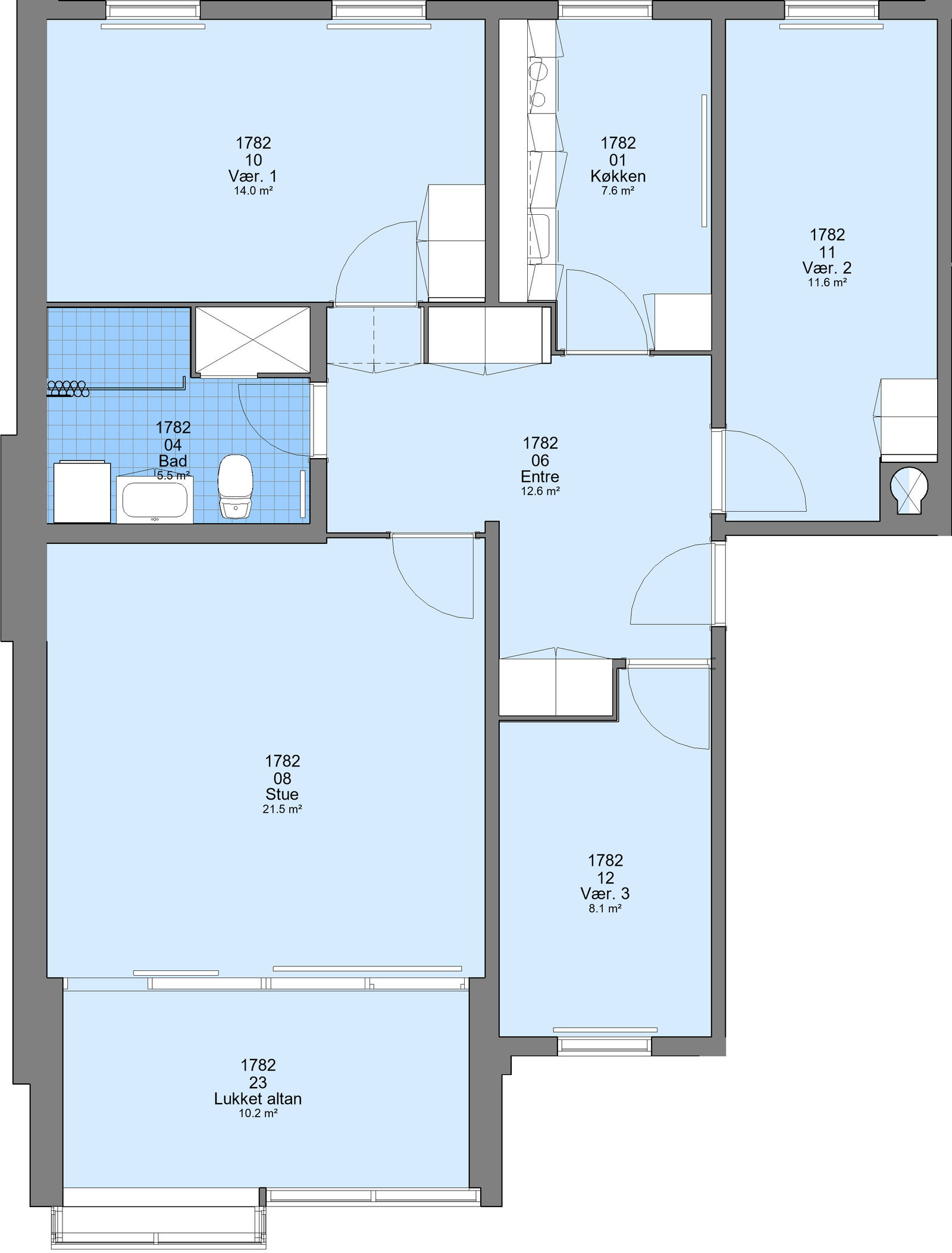 Visual presentation of the listing
