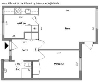 Visual presentation of the listing