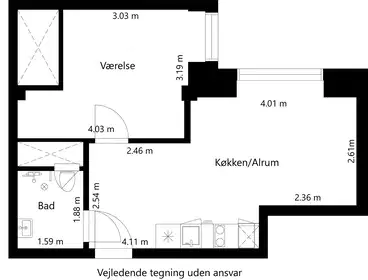 Visual presentation of the listing