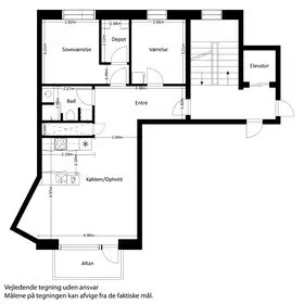 Visual presentation of the listing