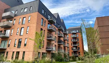 apartment Lyse 4-værelses med sydvendt altan
