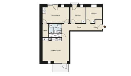 Visual presentation of the listing