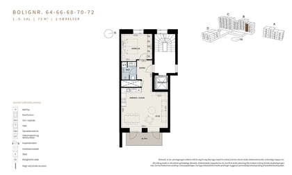 Visual presentation of the listing