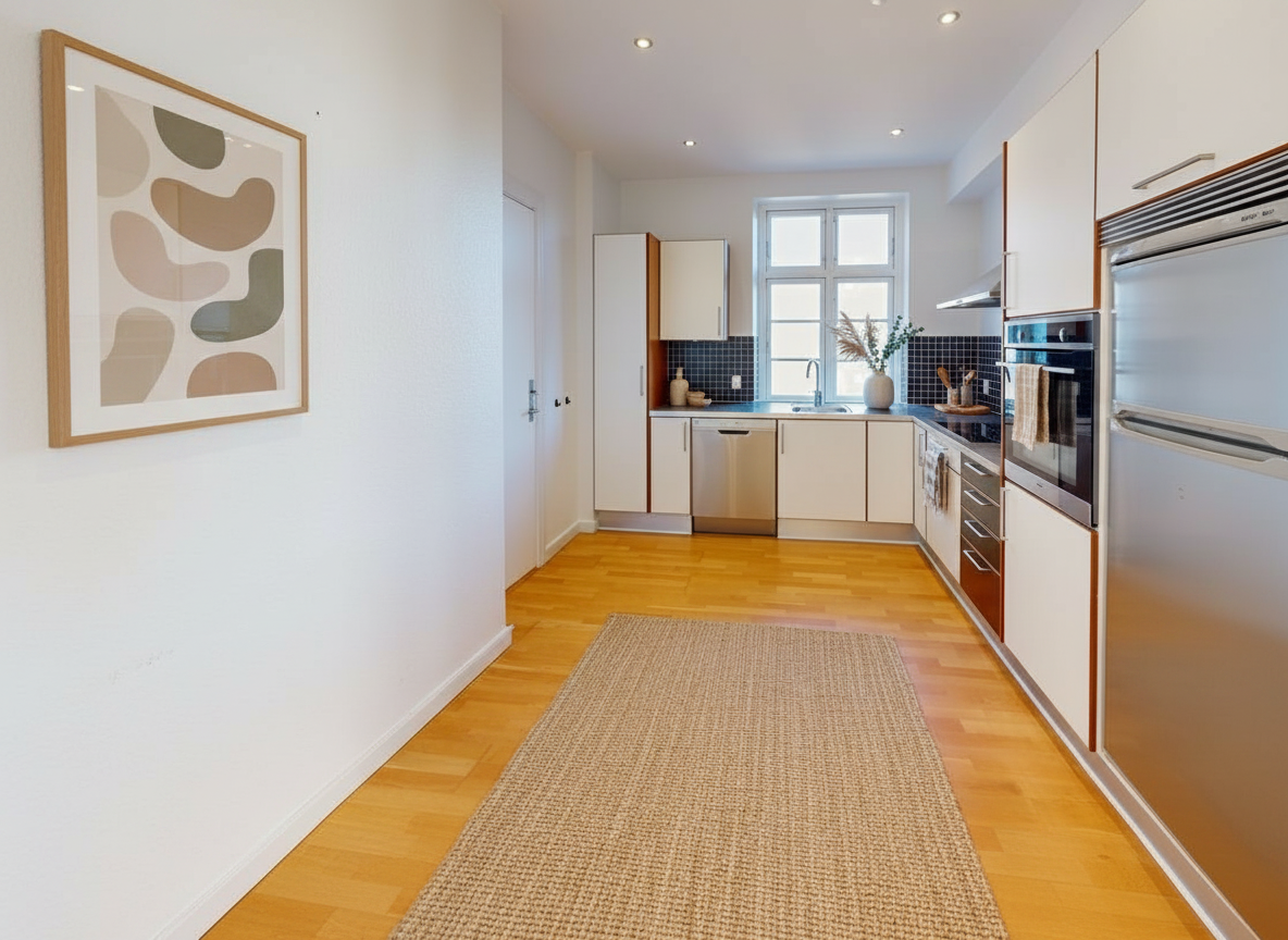 apartment Renoveret 3-værelses lejlighed, 74 m² i Aalborg centrum